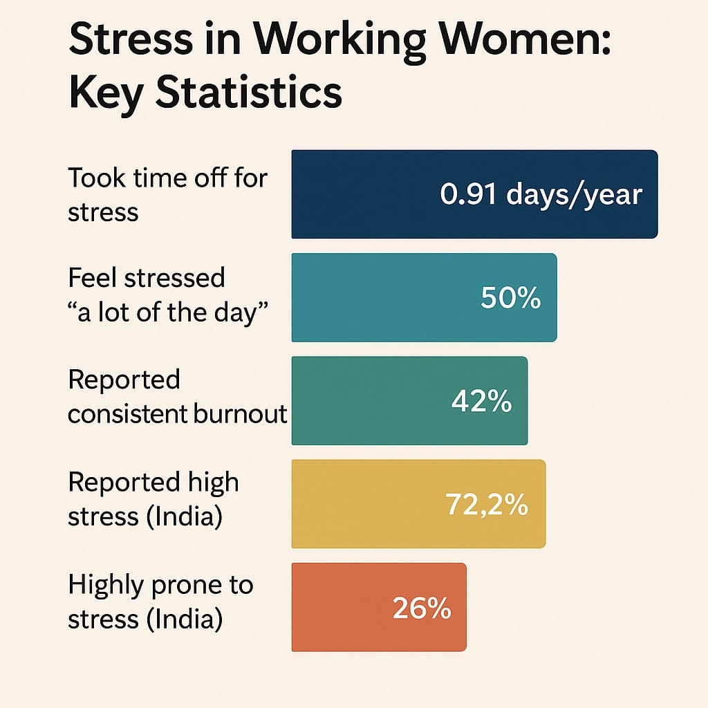 stress in working women data